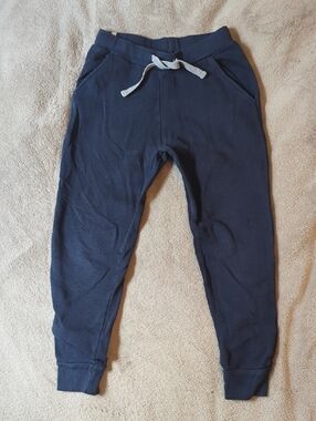 Mini Mioche Kids Navy Blue Jogger Sweatpants - Casual Drawstring Bottoms 5/6